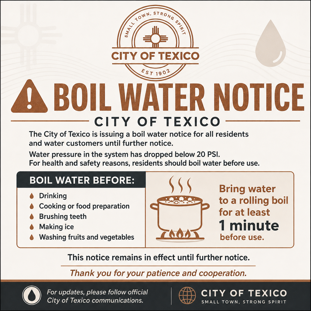 Photo from City of Texico NM
